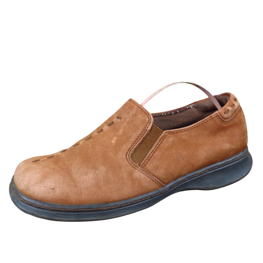 Dr. Scholl's Dora Women Casual Slip On Loafers Size 8 Daily Walking Brown Suede